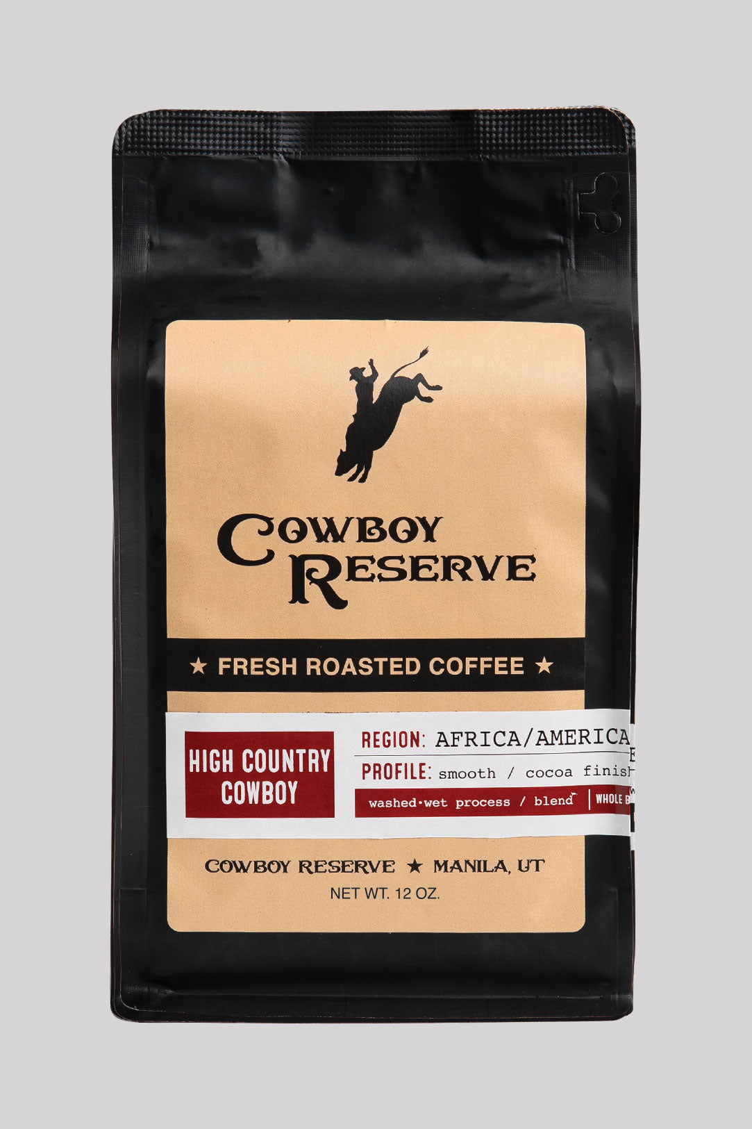 High Country Cowboy Blend | Dark Roast | 12 oz