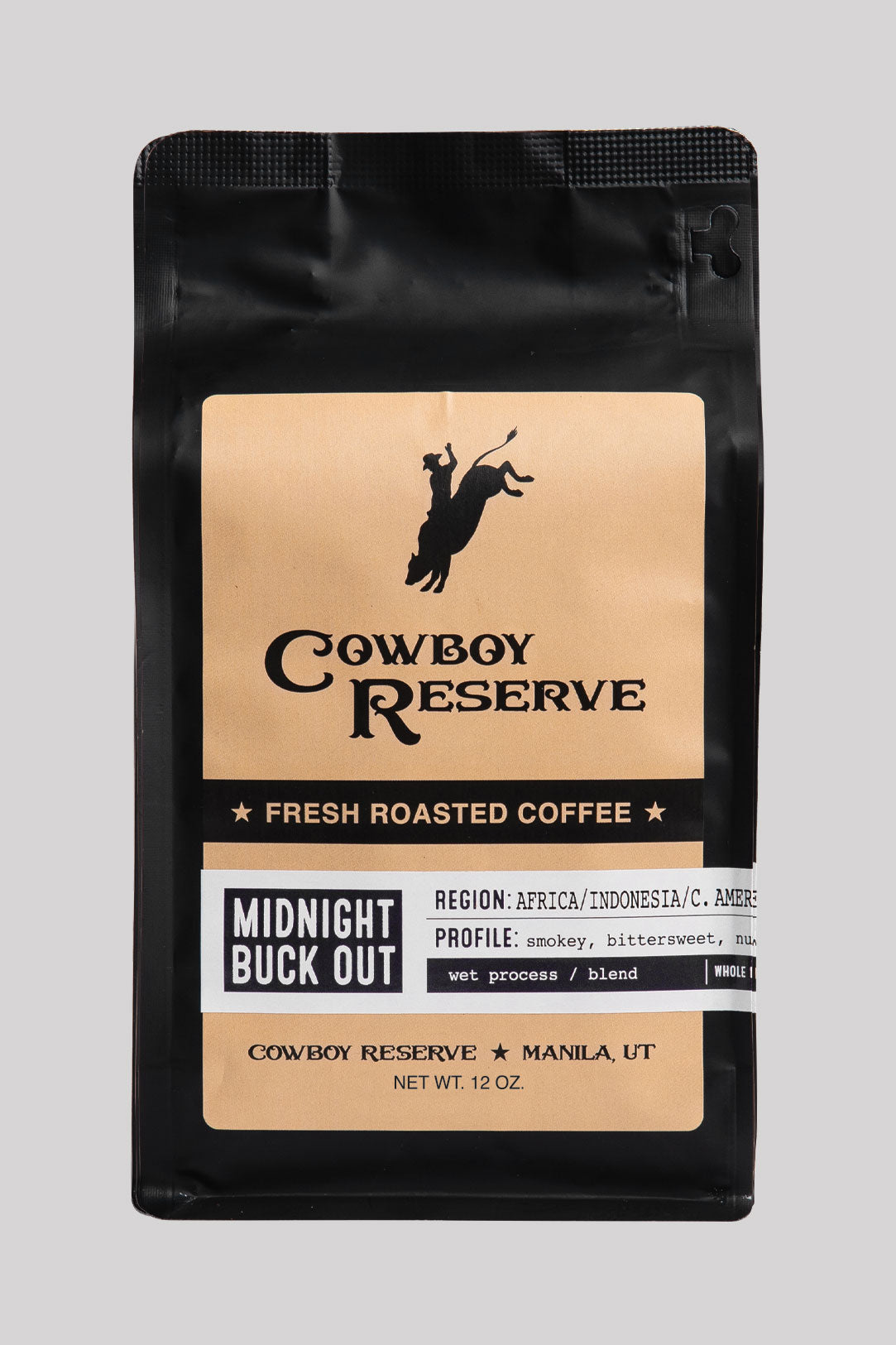 Midnight Buck Out Blend | Dark Roast | 12 oz